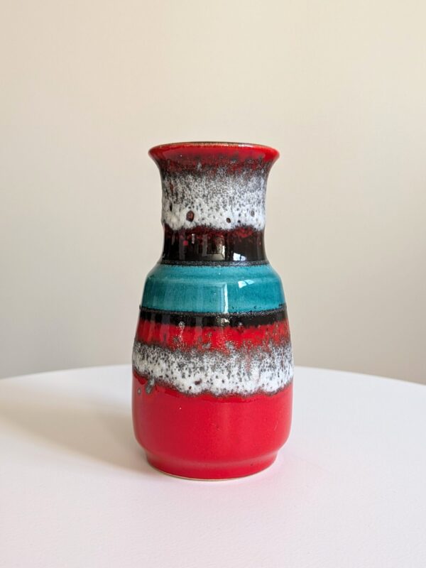 Vase West Germany Fat Lava